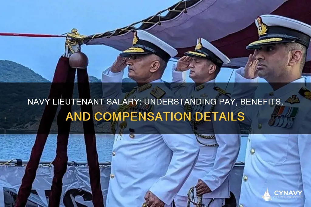 what is a navy lieutenant get paid