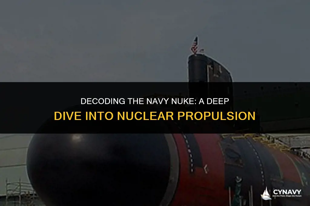 what is a navy nuke