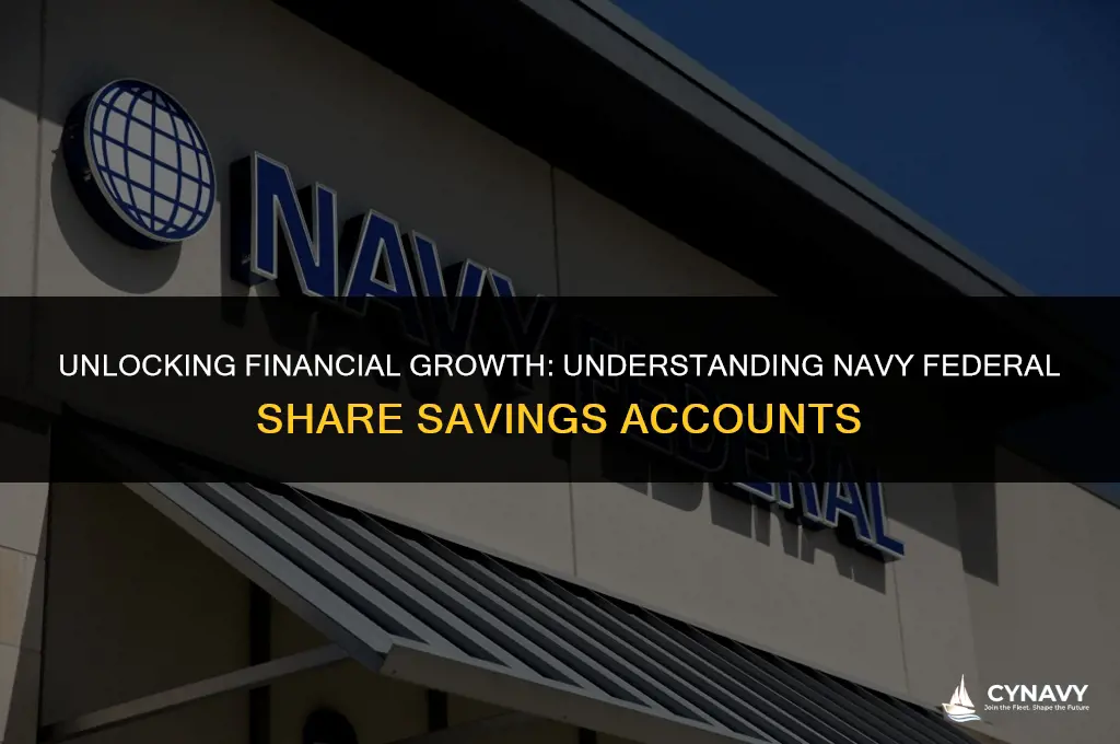 what is a share savings account navy federal