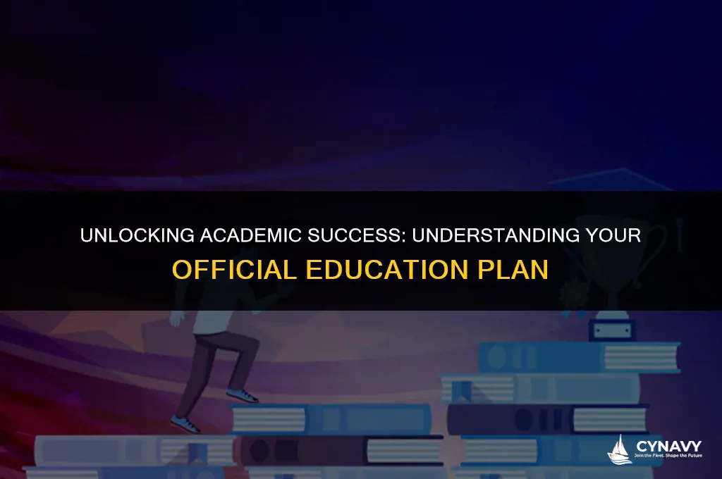 what is an official education plan