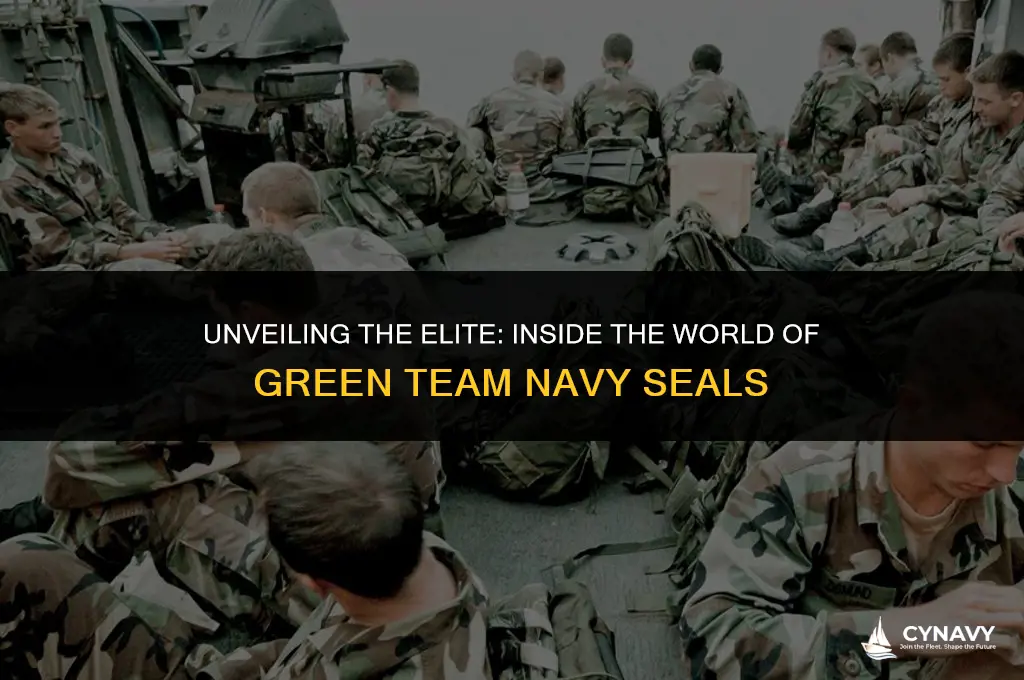 what is green team navy seals