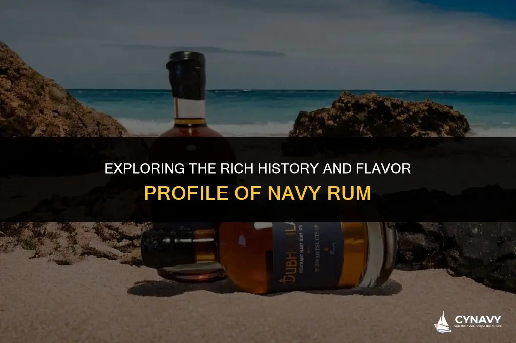 what is navy rum