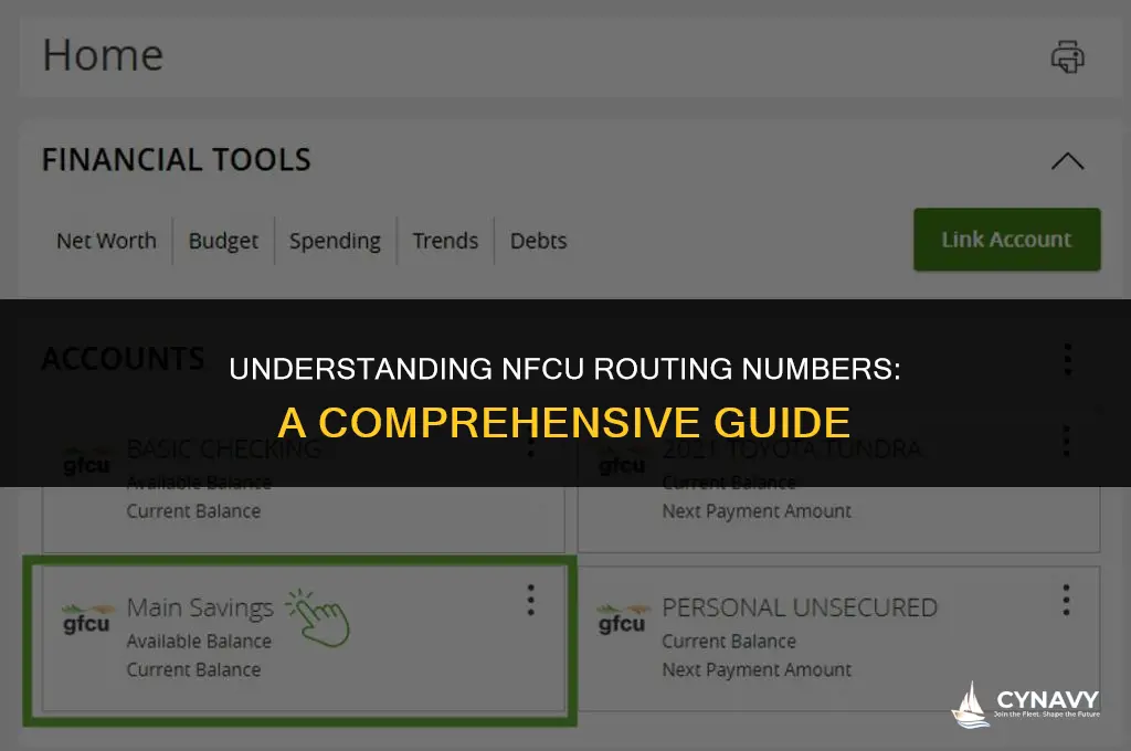 what is nfcu routing number