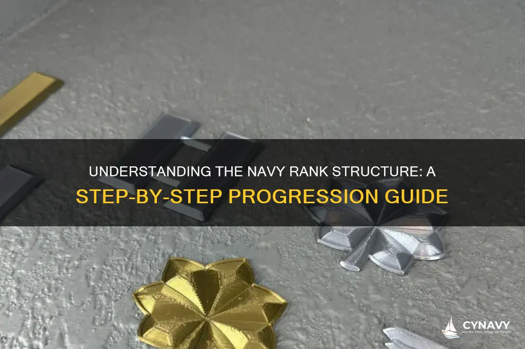 what is order of getting rank in the navy
