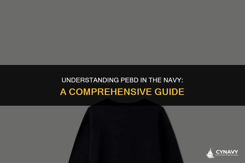 what is pebd navy