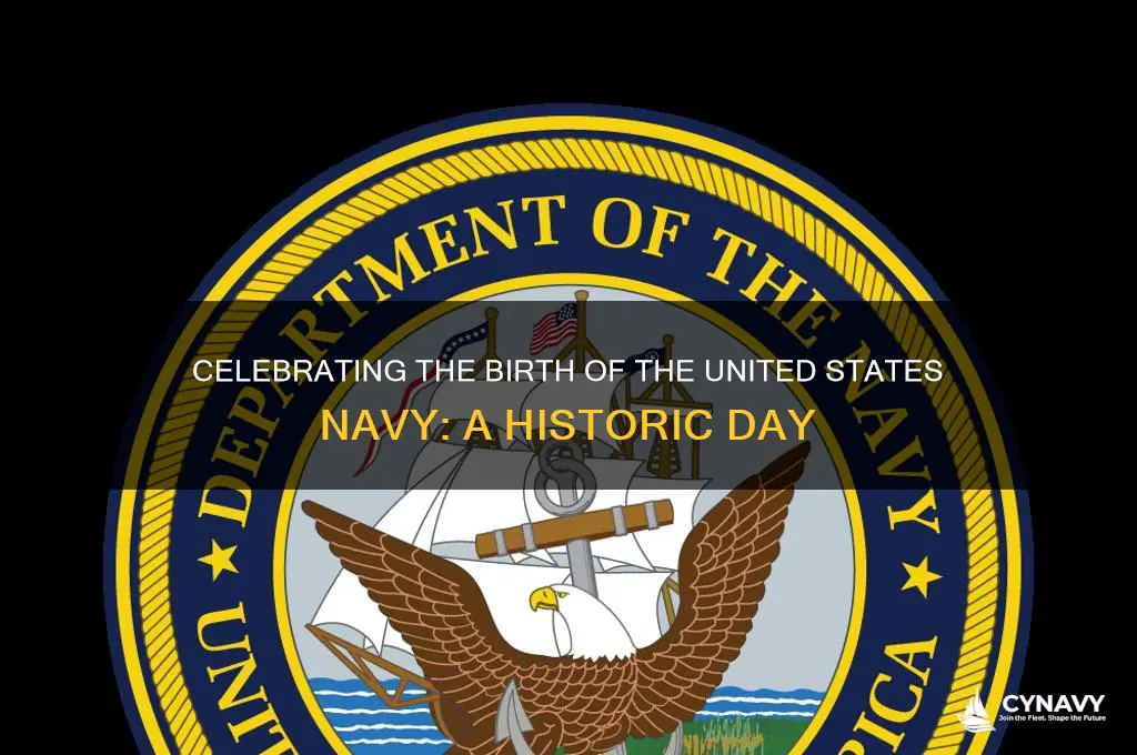 what is the birthday of the united states navy