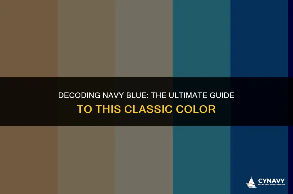 what is the color code for navy blue