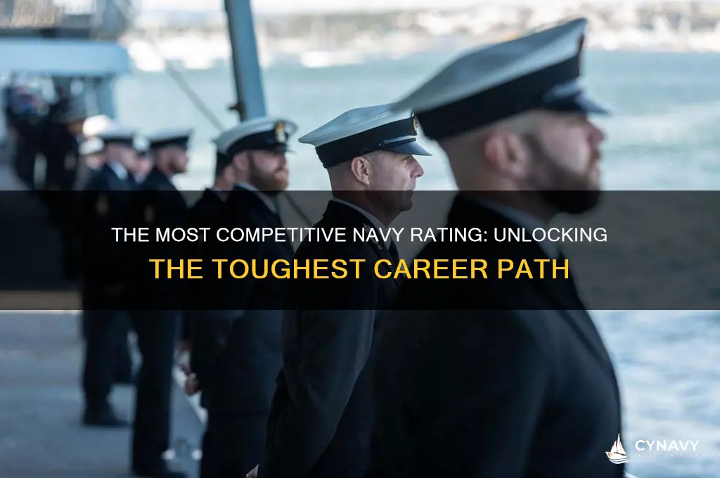 what is the hardest navy rating to get into