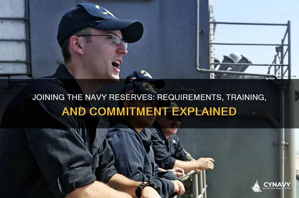 what it takes to get into the navy reserves