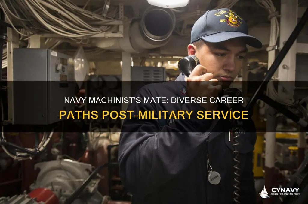 what jobs can you get with a navy mm