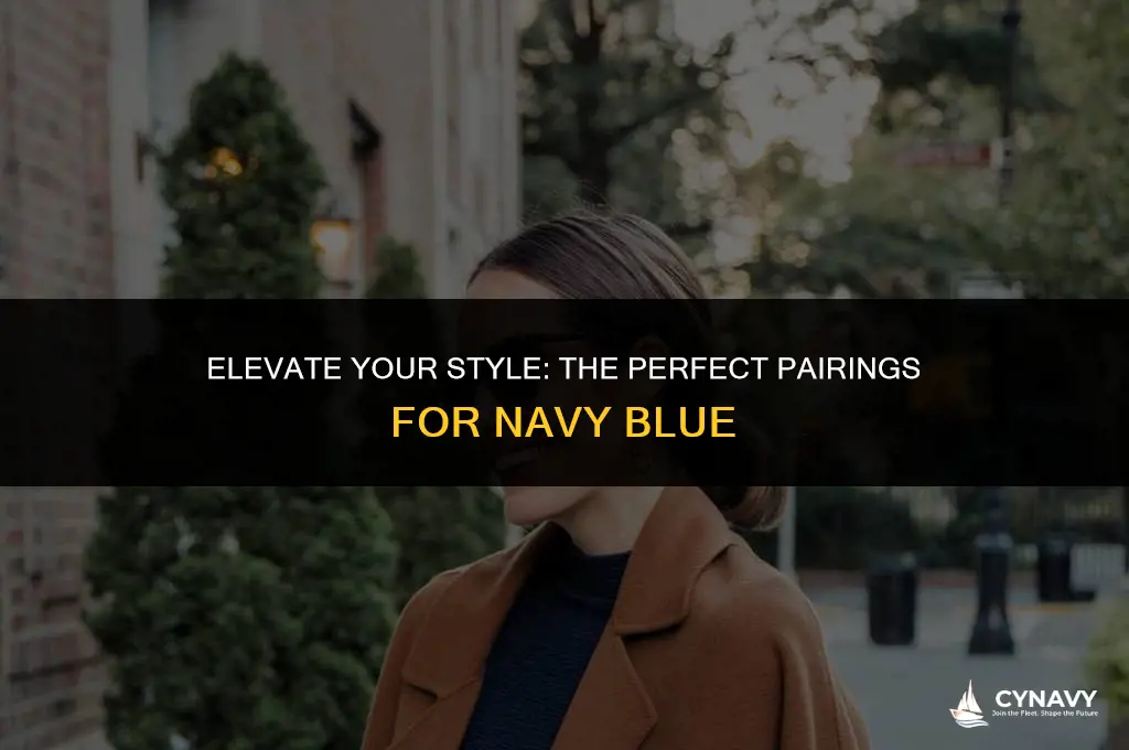 what matches with navy
