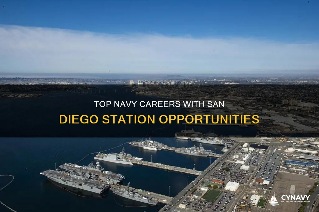 what navy jobs get stationed in san diego