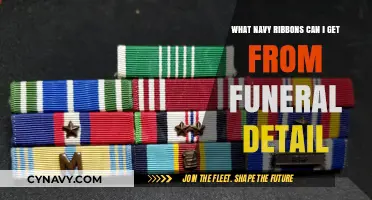 Honoring the Fallen: Navy Ribbons for Funeral Detail Service