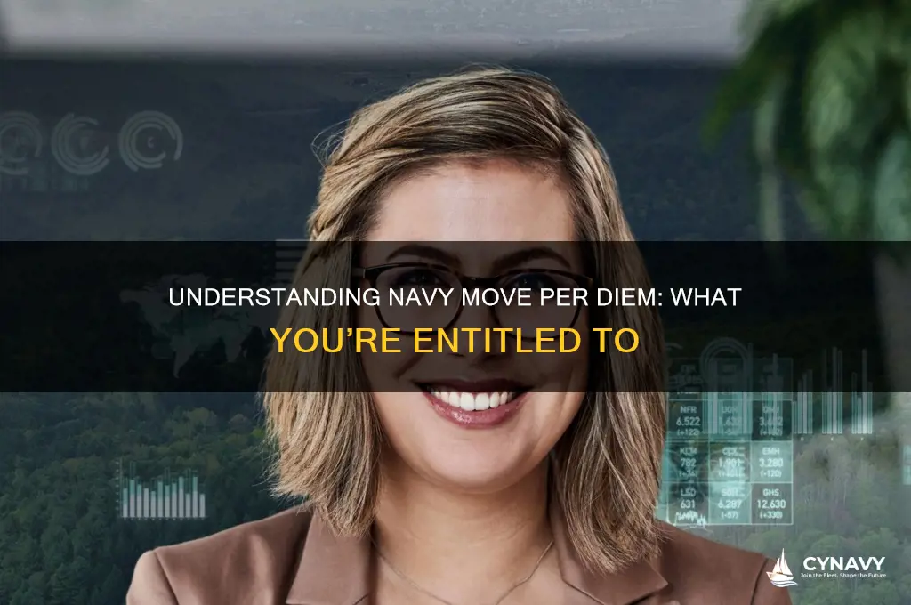 what per diem do i get for a navy move