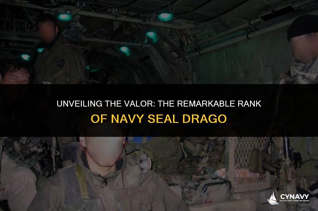 what rank was drago navy seal