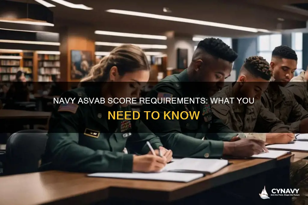 what score must get on the asvab for the navy