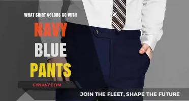 Elevate Your Style: The Perfect Shirt Colors to Pair with Navy Blue Pants