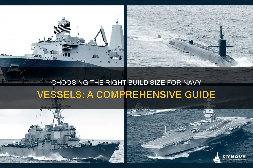 what size builwarks should i get for navy