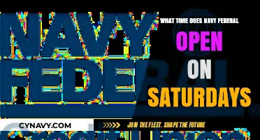Saturday Banking Hours: When Does Navy Federal Open?