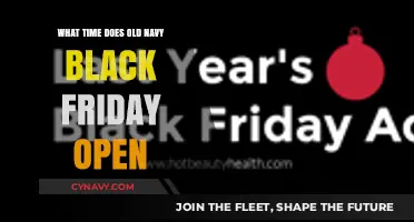 Unlocking the Best Deals: Old Navy's Black Friday Opening Hours Revealed