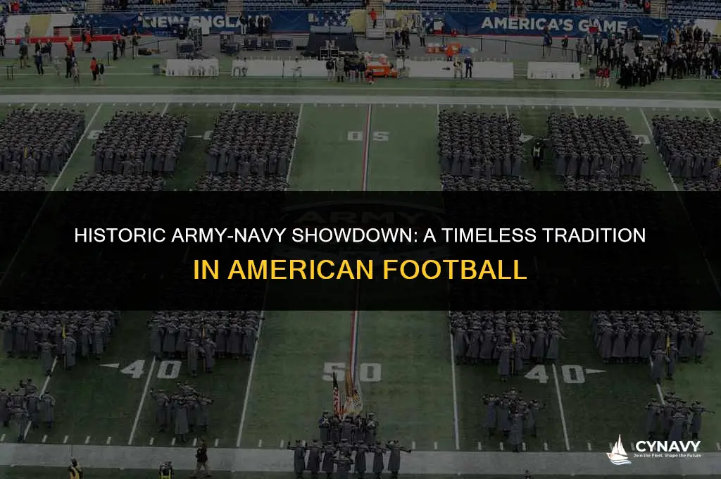 what time is army navy