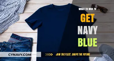 Creating Navy Blue: Mixing Colors for the Perfect Deep Shade