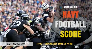 Anchors Aweigh: Navy Football's Triumphant Score Revealed!
