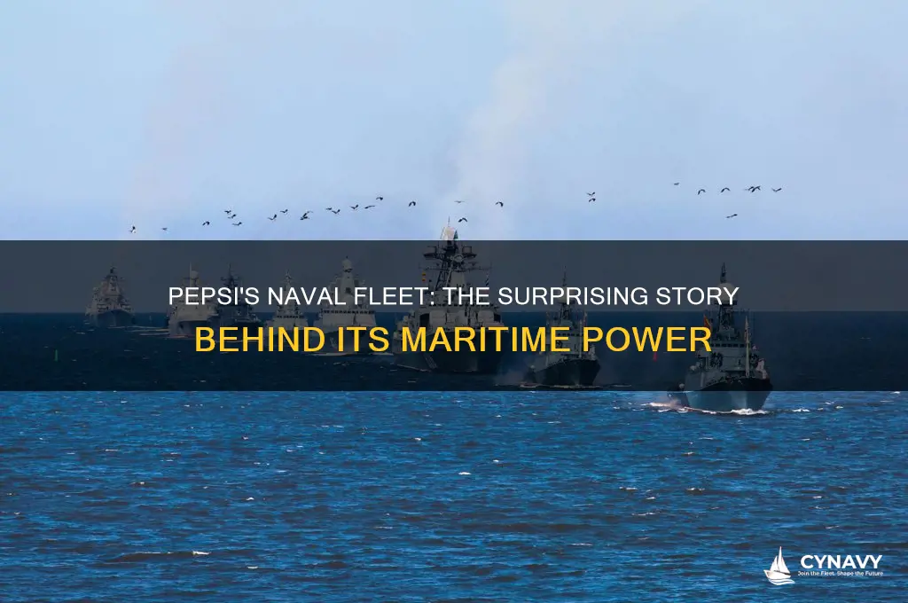 when did pepsi get a navy
