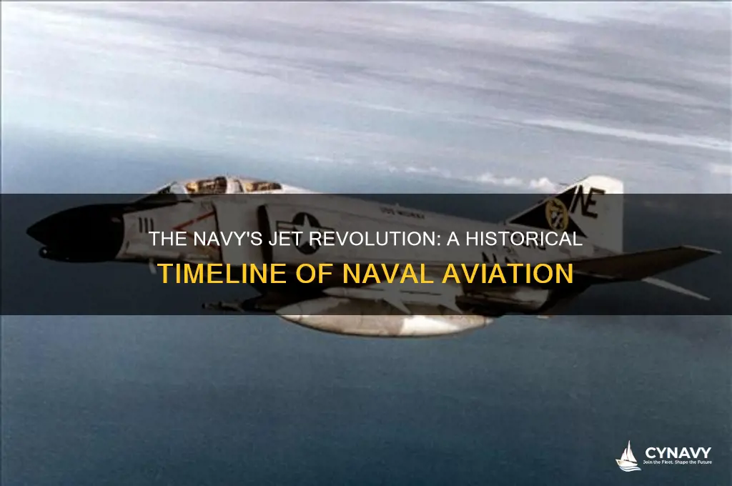 when did the navy get jets