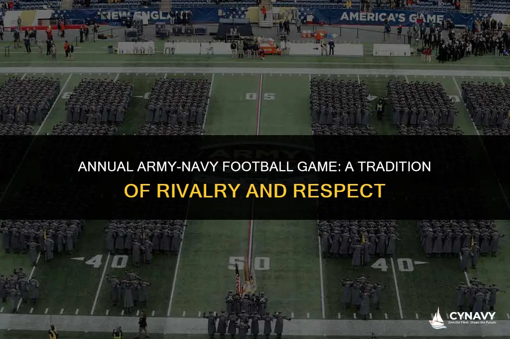 when do army and navy play