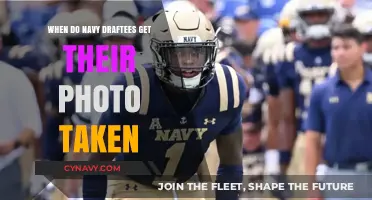 Navy Draftees' Photo Day: When and Why It Happens
