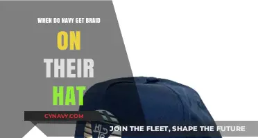 When Do Navy Sailors Earn the Braid on Their Hat?