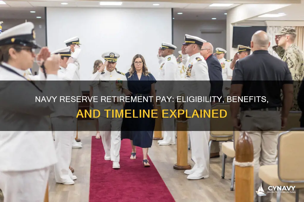 when do navy reservists get retirement pay