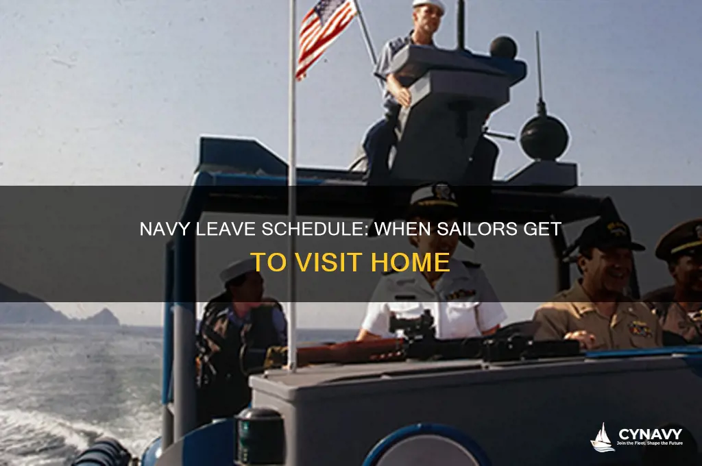 when do people from the navy get to visit