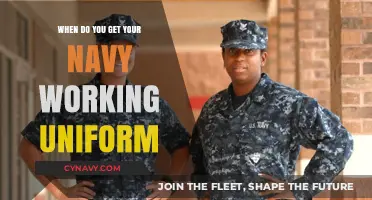 When Do New Navy Recruits Receive Their Working Uniforms?