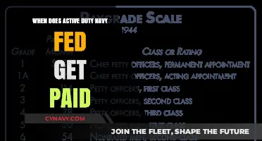 Navy Federal Active Duty Pay Schedule: When Do Sailors Get Paid?