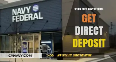 When Does Navy Federal Receive Direct Deposits: A Comprehensive Guide