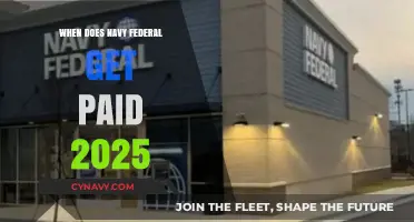 Navy Federal Pay Dates 2025: What to Expect and When