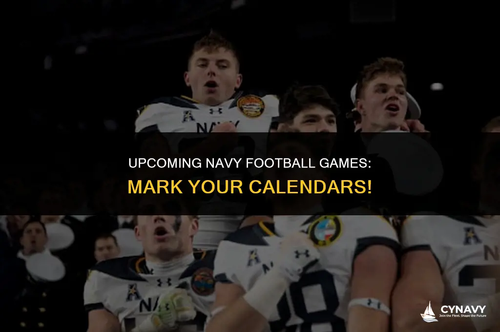 when does navy play