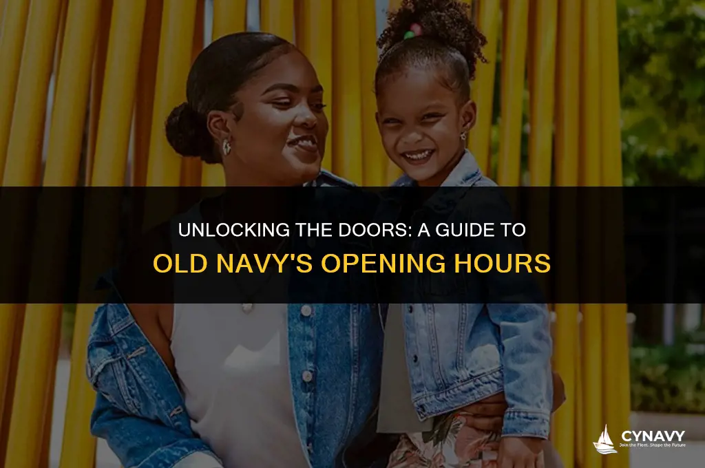 when does old navy open