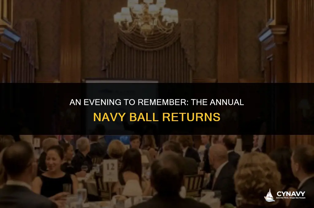 when is the navy ball