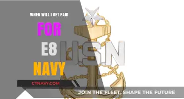E8 Navy Pay Timeline: When to Expect Your Compensation