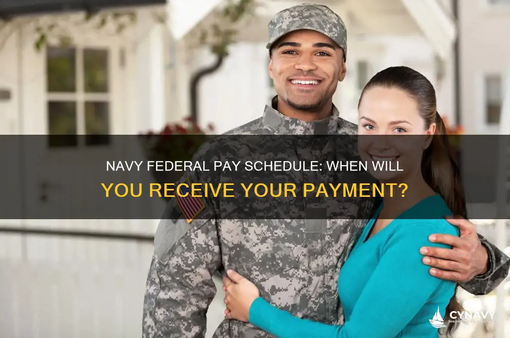 when will i get paid navy federal