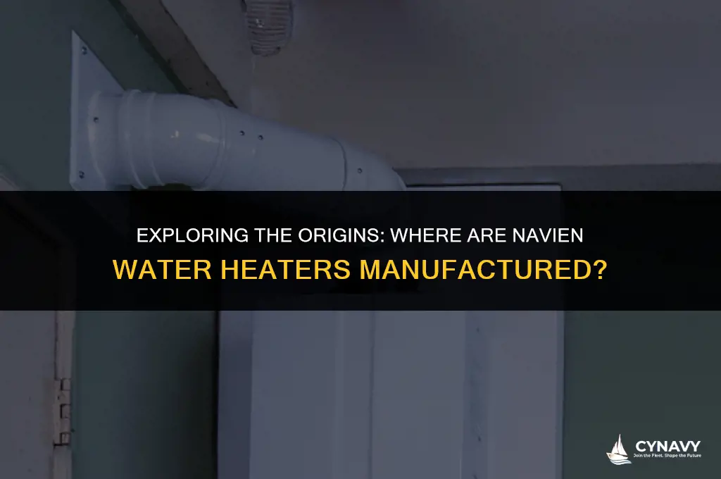 where are navien water heaters made
