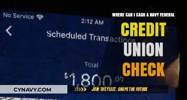 Where to Cash a Navy Federal Credit Union Check: A Comprehensive Guide