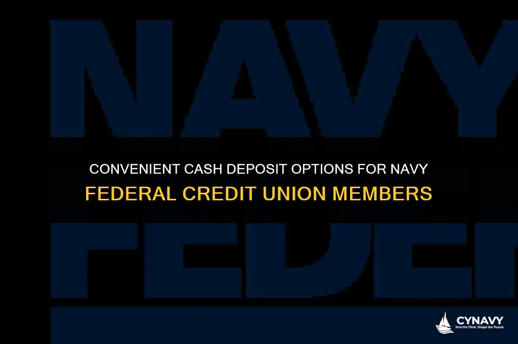 where can i deposit cash for navy federal credit union