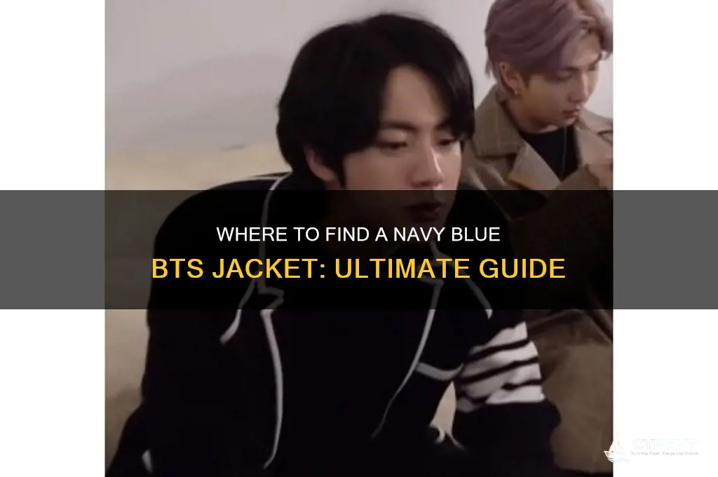 where can i get a navy blue bts jacket