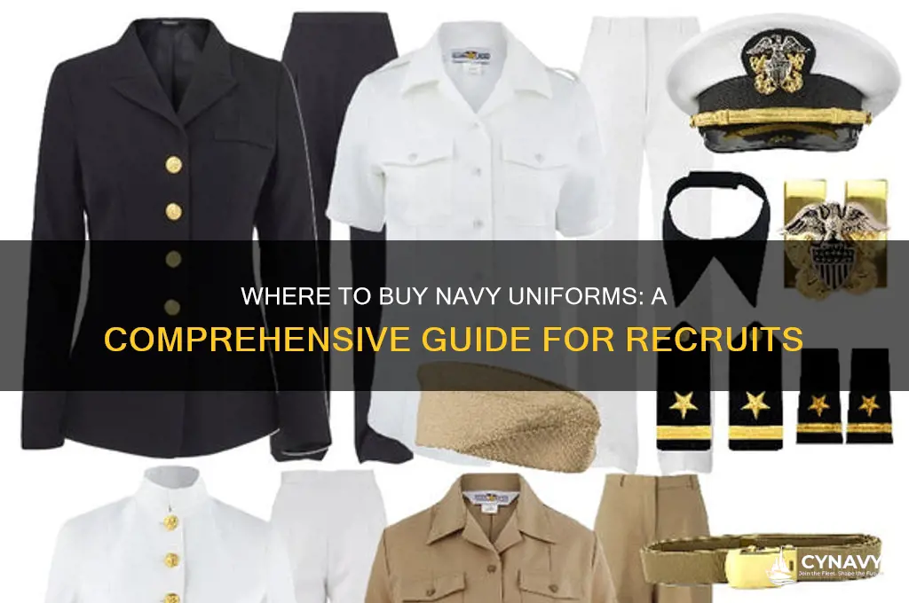 where can i get a navy uniform