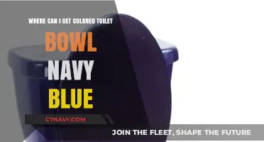 Where to Find Navy Blue Colored Toilet Bowls: A Guide