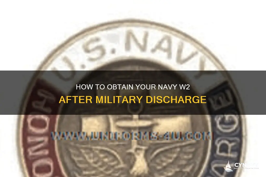 where can i get my w2 discharge from the navy